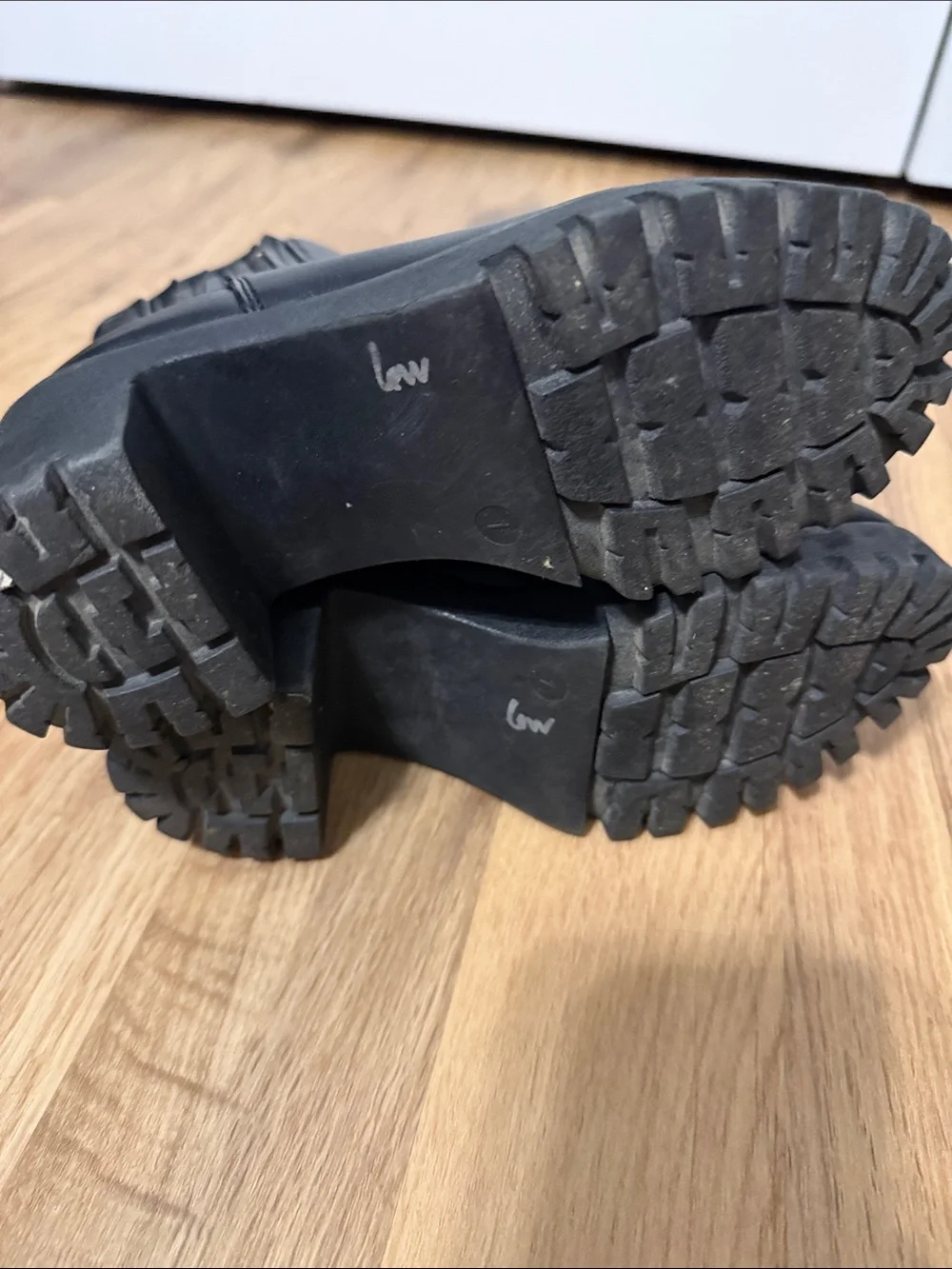Kids Black Chunky Chelsea Boots